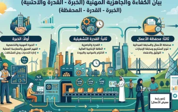 ملف الخبرة والقدرة التشغيلية وسابقة الأعمال
