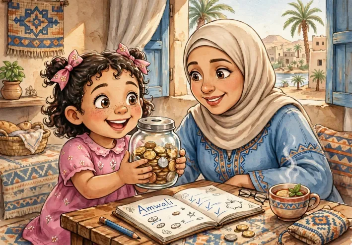 حصالة امولة بنتى