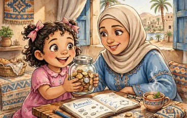 حصالة امولة بنتى