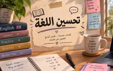 كيف تطور لغتك وتصبح أكثر قدرة على التعبير؟