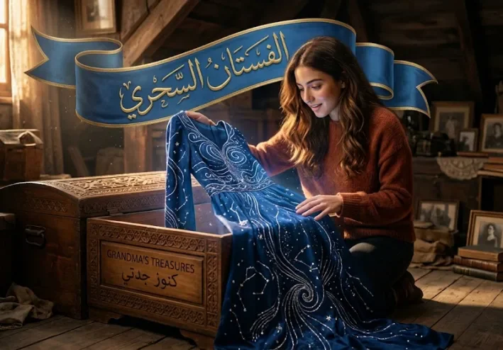 قصة الفستان السحرى
