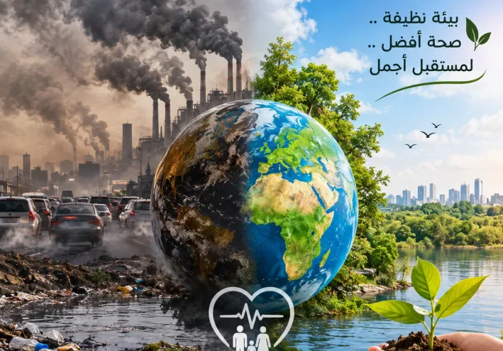 التلوث البيئي وأثره على صحة الإنسان 🌍