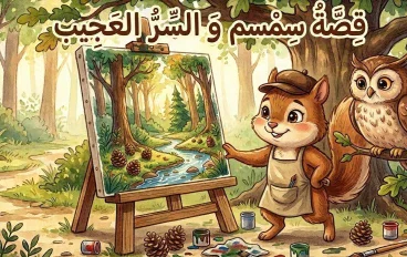 قصة سمسم والسر العجيب: كيف يصنع الصبر أجمل اللوحات؟