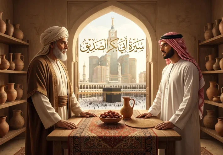 سيرة أبي بكر الصديق: أول الخلفاء الراشدين ومسيرة الثبات والعدل.