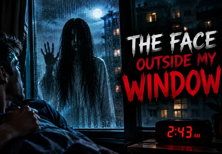 The Face Outside My Window  A Short Horror Story