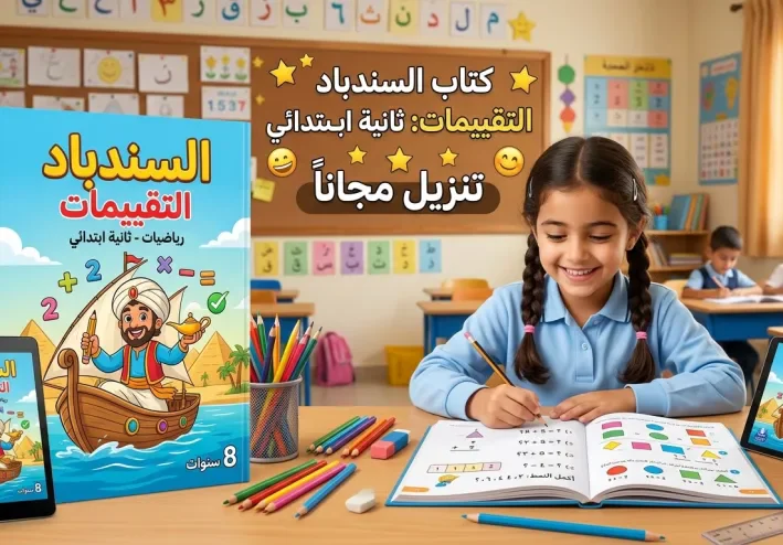 تحميل رابط مراجعة السندباد لشهر أكتوبر وسبتمبر للصف الثاني الابتدائي مادة الرياضيات لعام 2026/2027 pdf