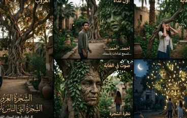 🌳 الشجرة التي تنادي الناس بأسمائهم.. مين اللي كان بينادي من جوه الضلمة؟