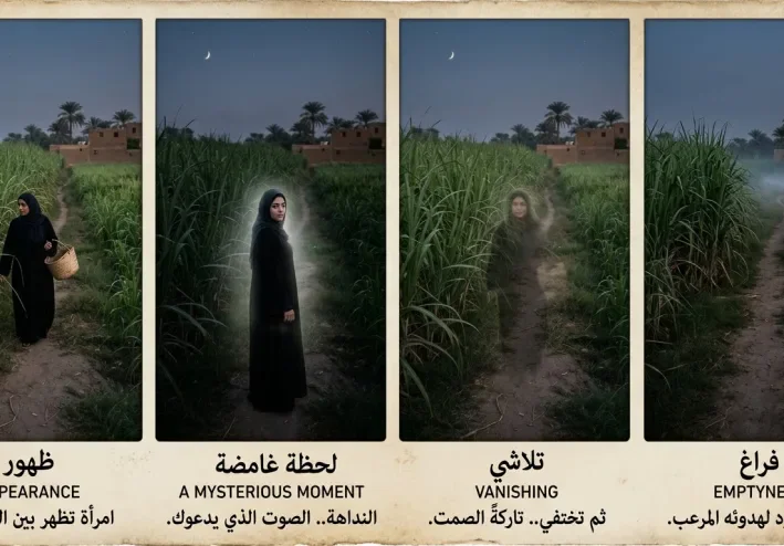 🌾 المرأة وسط الغيط.. مين الست اللي كانت بتظهر بالليل وتختفي من غير أثر؟