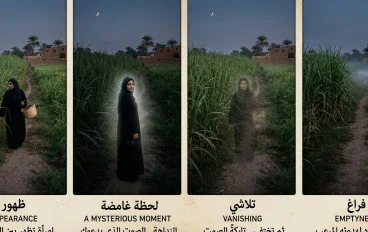 🌾 المرأة وسط الغيط.. مين الست اللي كانت بتظهر بالليل وتختفي من غير أثر؟