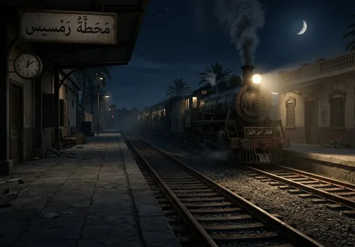🚂 قطار آخر الليل.. القطار اللي بيظهر في موعد مفيهوش أي قطارات!