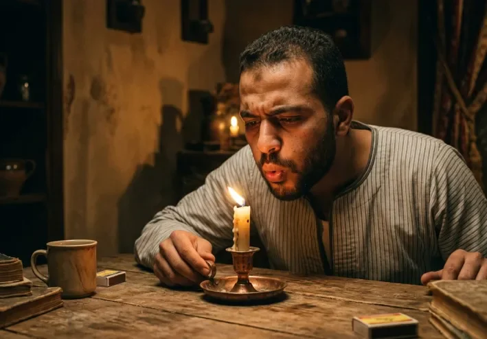 🏷️ الشمعة التي لا تنطفئ.. كلما أطفأها عادت تشتعل من جديد 🕯️