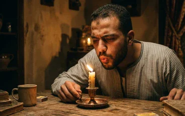 🏷️ الشمعة التي لا تنطفئ.. كلما أطفأها عادت تشتعل من جديد 🕯️
