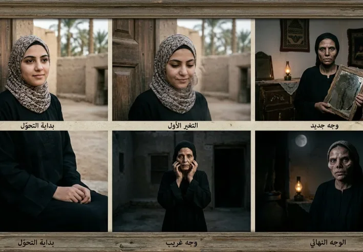 🧿 الصورة التي يتغير فيها وجه الشخص.. مين اللي بيظهر مكانك؟