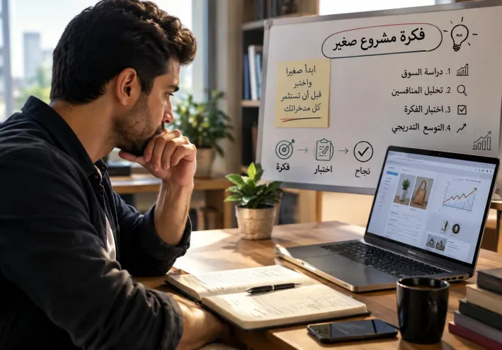 كيف تختبر فكرة مشروع صغير قبل ان تخسر مدخراتك؟