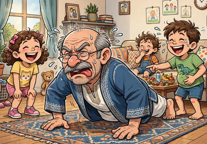 عندما قرر جدي أن يصبح يوتيوبر مشهور*
