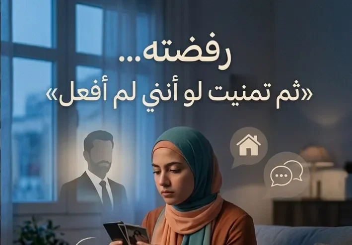 رفضته… ثم تمنيت لو أنني لم أفعل