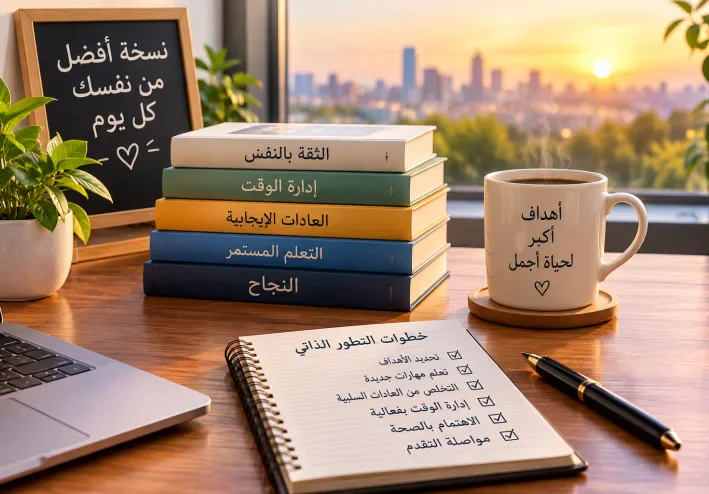 كيف تطور نفسك وتصبح أفضل كل يوم؟ 10 خطوات عملية لتطوير الذات