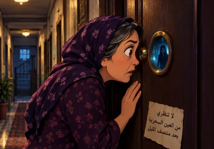العين السحرية للجارة عزيزة