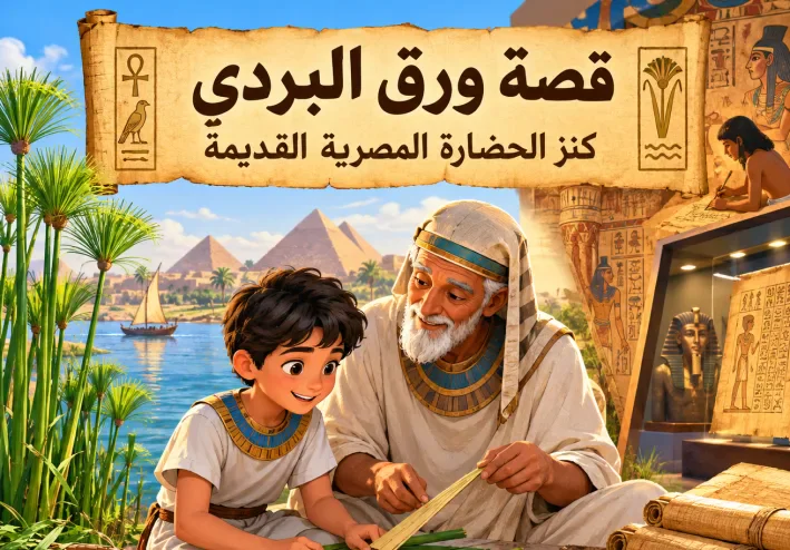 قصة ورق البردي