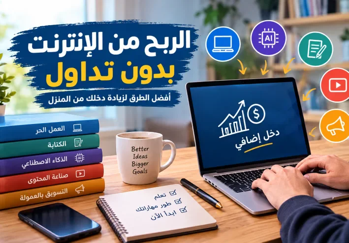 الربح من الإنترنت بدون تداول: أفضل طرق لزيادة دخلك