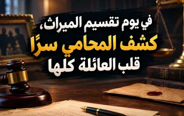 في يوم تقسيم الميراث، كشف المحامي سرًا قلب العائلة كلها