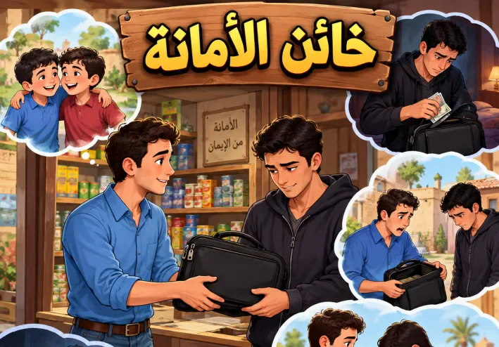 خائن الامانه والصديقان
