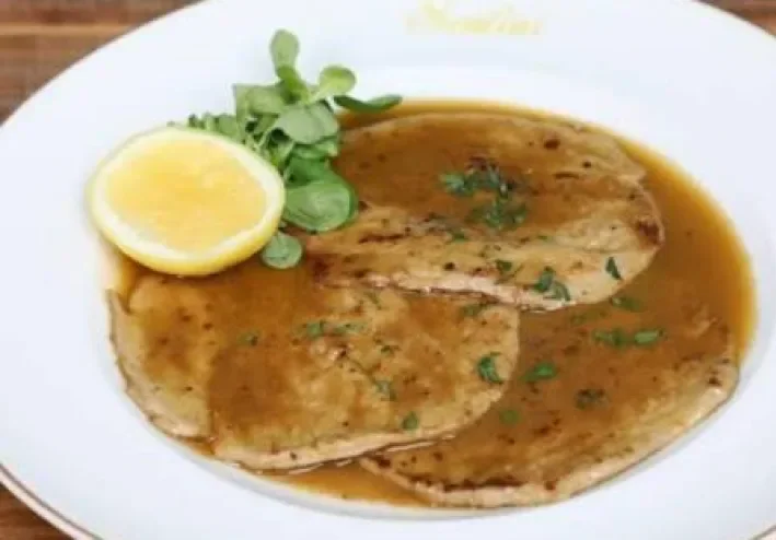🍋🥩 بيكاتا العجل بالليمون - وصفة إيطالية راقية بصلصة كريمية شهية