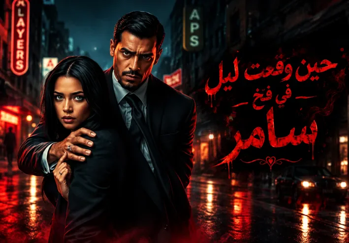 🖤 رواية: حــــــــــين وقعت لـــــــــــيل في فخّ سـامر❤️🔥