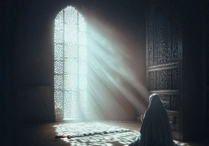 قيام الليل في رمضان: باب النور الذي لا يُغلق
