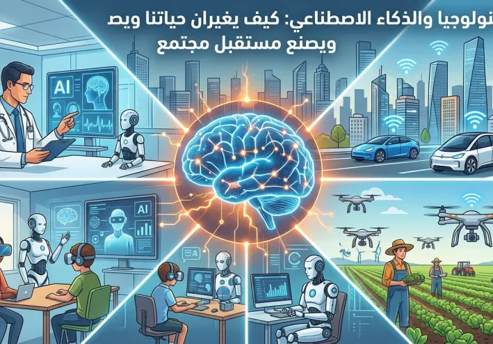 التكنولوجيا والذكاء الاصطناعي: كيف يغيران حياتنا ويصنع مستقبل مجتمع