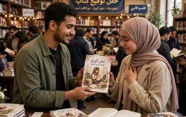 كان بيجى المكتبه مخصوص ليه 