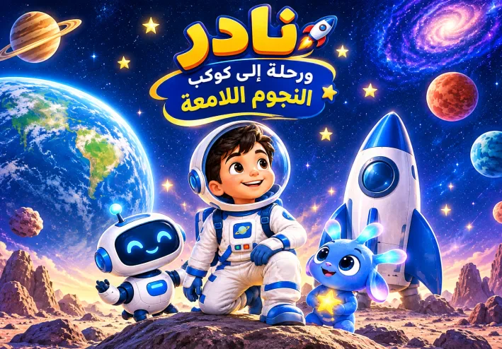 🚀 نادر ورحلة إلى كوكب النجوم اللامعة