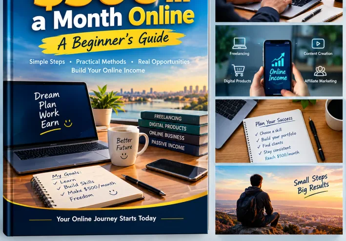 How to Make $500 a Month Online: A Beginner’s Guide