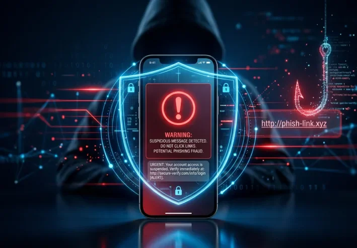كل رسالة مستعجلة ممكن تكون فخ: احمِ حسابك قبل ما تخسر بياناتك