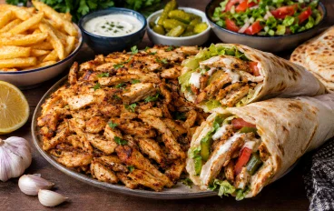 طريقة عمل شاورما الدجاج في المنزل بخطوات سهلة ومذاق لذيذ