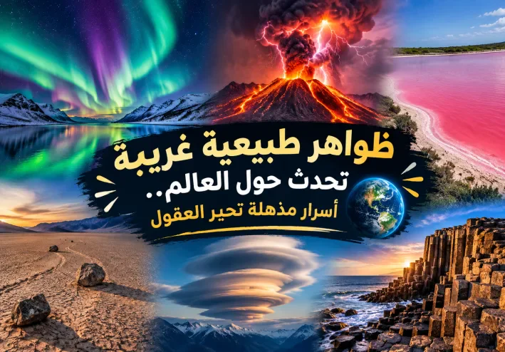 ظواهر طبيعية غريبة تحدث حول العالم