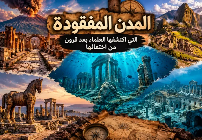 🏛️ مدن مفقودة اكتشفها العلماء بعد قرون من اختفائها