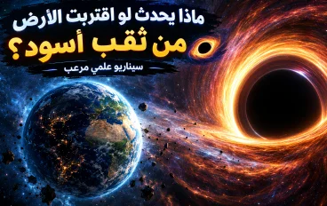 🌌 ماذا يحدث لو اقتربت الأرض من ثقب أسود؟ سيناريو علمي مرعب