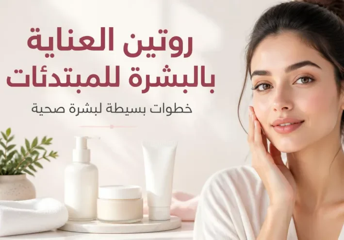 روتين العناية بالبشرة للمبتدئات: خطوات بسيطة لبشرة صحية