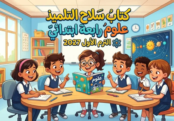 📚 تحميل كتاب سلاح التلميذ علوم رابعة ابتدائي الترم الأول 2027 PDF بأحدث إصدار
