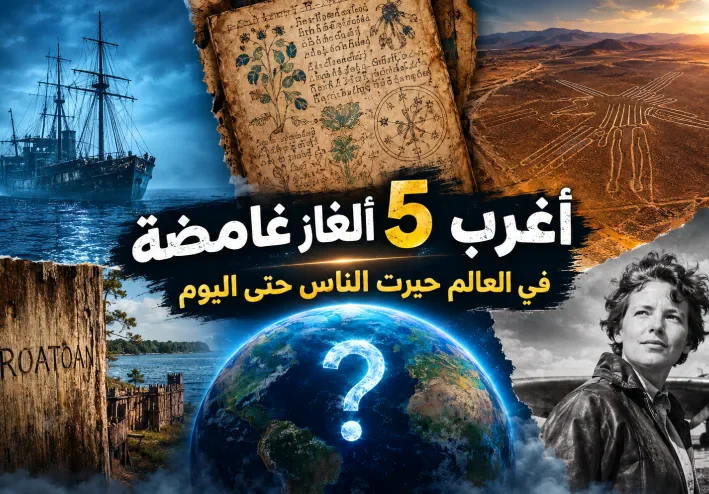 أغرب 5 ألغاز غامضة في العالم حيرت الناس حتى اليوم