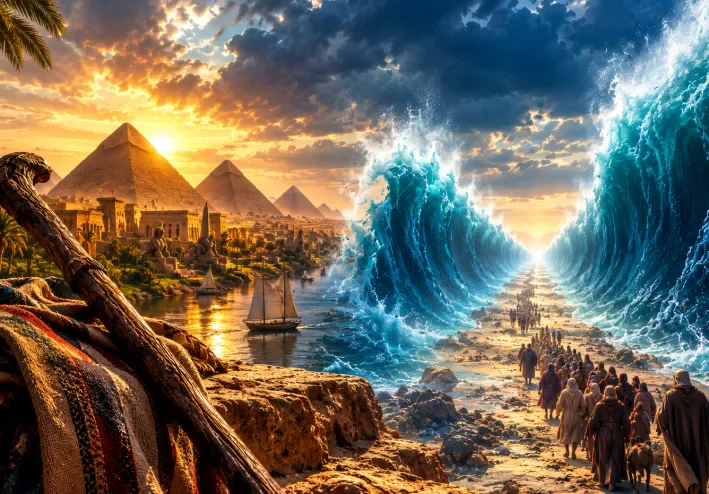 عشر حكم من قصة فرعون وموسى عليه السلام.. أسرار تهز القلوب وتكشف نهاية الطغيان!