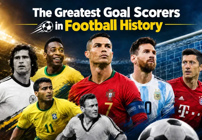 Discover the greatest goal scorers in football history.