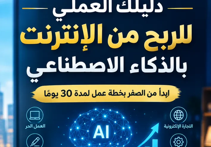 دليل الربح من الإنترنت بالذكاء الاصطناعي والعمل الحر للمبتدئين
