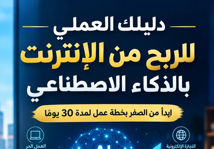 دليل الربح من الإنترنت بالذكاء الاصطناعي والعمل الحر للمبتدئين