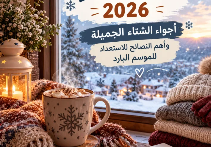 دخول الشتاء 2026: الملابس الشتوية وتجهيز المنزل وأهم النصائح