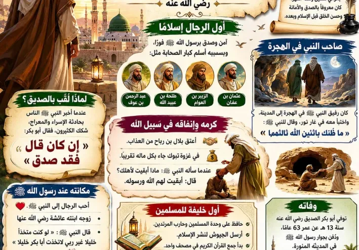أبو بكر الصديق رضي الله عنه: سيرة أعظم الرجال وأول الخلفاء الراشدين مقدمة