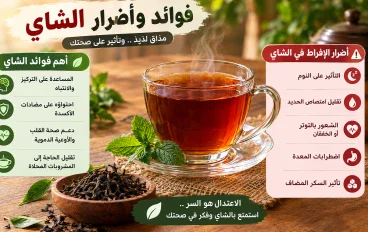 فوائد وأضرار الشاي الأحمر: دليلك لمعرفة تأثيره على الجسم.