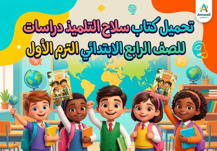 📓تحميل كتاب سلاح التلميذ دراسات اجتماعية الصف الرابع الابتدائي الترم الأول 2027 PDF برابط التحميل