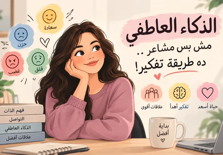 الذكاء العاطفي.. مش مجرد مشاعر، دي طريقة تفكير!